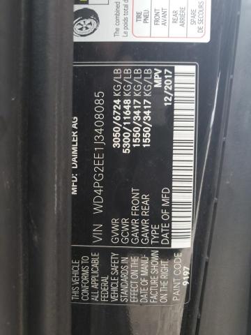 WD4PG2EE1J3408085 - 2018 MERCEDES-BENZ METRIS BLACK photo 14