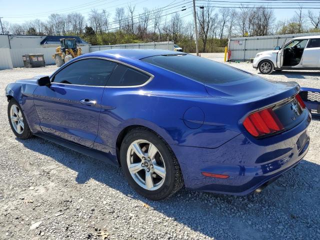 1FA6P8AMXF5310065 - 2015 FORD MUSTANG BLUE photo 2