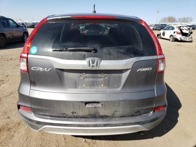 2HKRM4H55FH677351 - 2015 HONDA CR-V EX GRAY photo 6