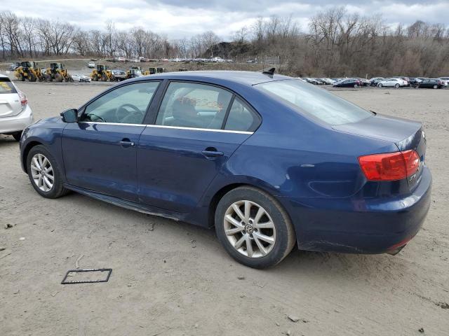 3VWD17AJ4EM221391 - 2014 VOLKSWAGEN JETTA SE BLUE photo 2