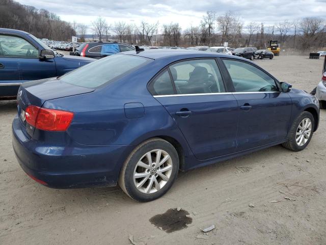 3VWD17AJ4EM221391 - 2014 VOLKSWAGEN JETTA SE BLUE photo 3