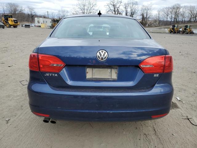 3VWD17AJ4EM221391 - 2014 VOLKSWAGEN JETTA SE BLUE photo 6