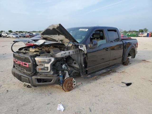 1FTFW1RG7JFD69614 - 2018 FORD F150 RAPTOR BLACK photo 1