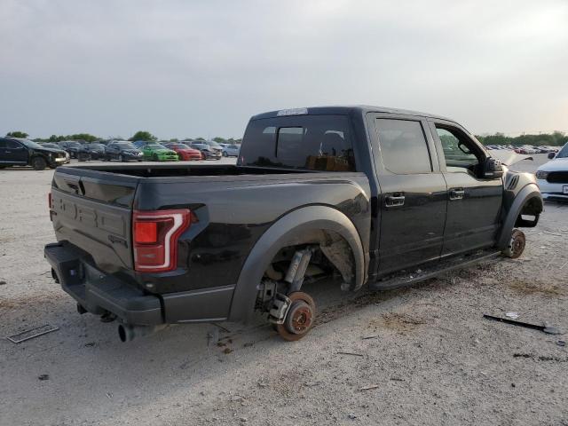 1FTFW1RG7JFD69614 - 2018 FORD F150 RAPTOR BLACK photo 3