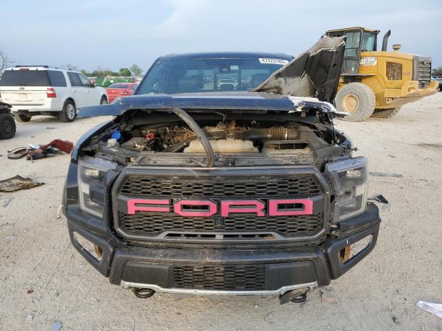 1FTFW1RG7JFD69614 - 2018 FORD F150 RAPTOR BLACK photo 5