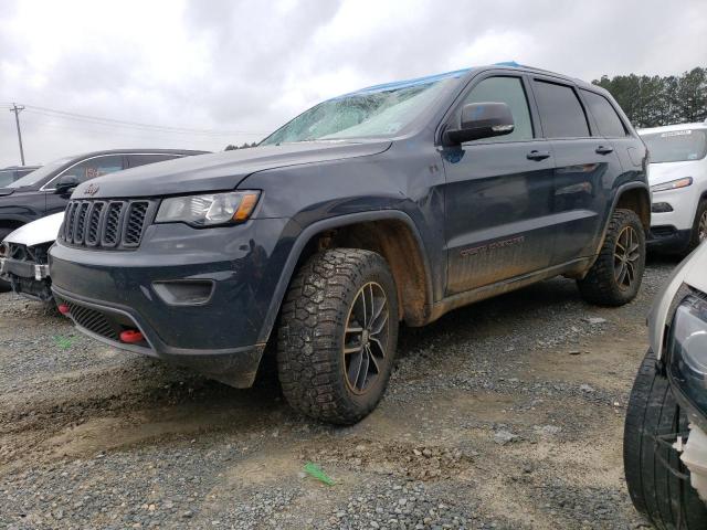 1C4RJFLGXJC375345 - 2018 JEEP GRAND CHER TRAILHAWK GRAY photo 1