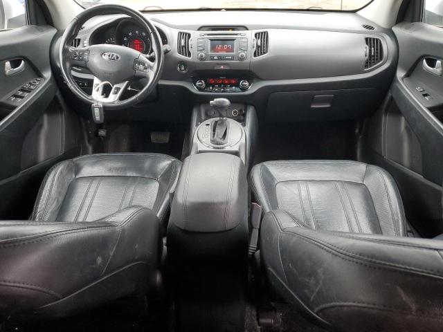 KNDPC3A63D7400268 - 2013 KIA SPORTAGE SX SILVER photo 8