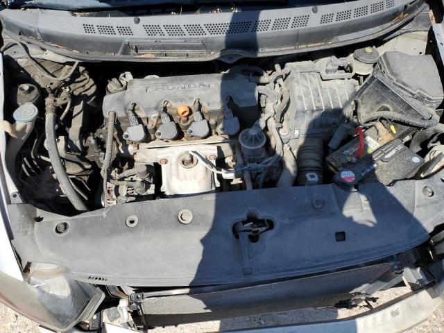 2HGFG12837H585016 - 2007 HONDA CIVIC EX SILVER photo 11