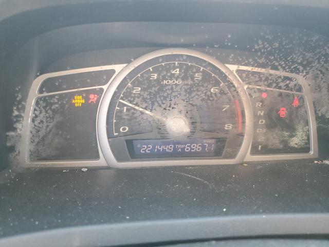 2HGFG12837H585016 - 2007 HONDA CIVIC EX SILVER photo 9