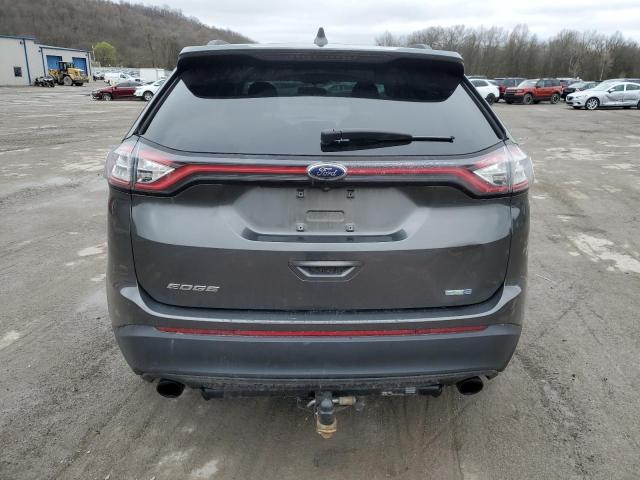 2FMPK4G97GBC13343 - 2016 FORD EDGE SE CHARCOAL photo 6