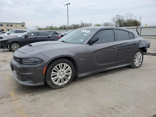 2C3CDXCT1KH629933 - 2019 DODGE CHARGER R/T GRAY photo 1