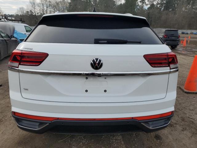 1V2WC2CAXMC233744 - 2021 VOLKSWAGEN ATLAS CROS SE Սպիտակ լուսանկար 6