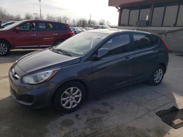 KMHCT5AE2DU083677 - 2013 HYUNDAI ACCENT GLS GRAY photo 1