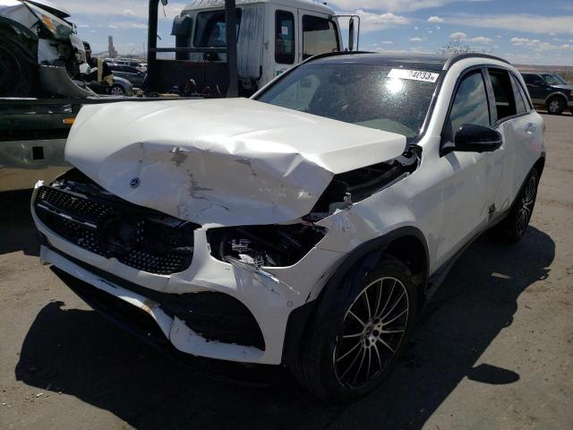 W1N0G8EB5NV337545 - 2022 MERCEDES-BENZ GLC 300 4MATIC WHITE photo 1