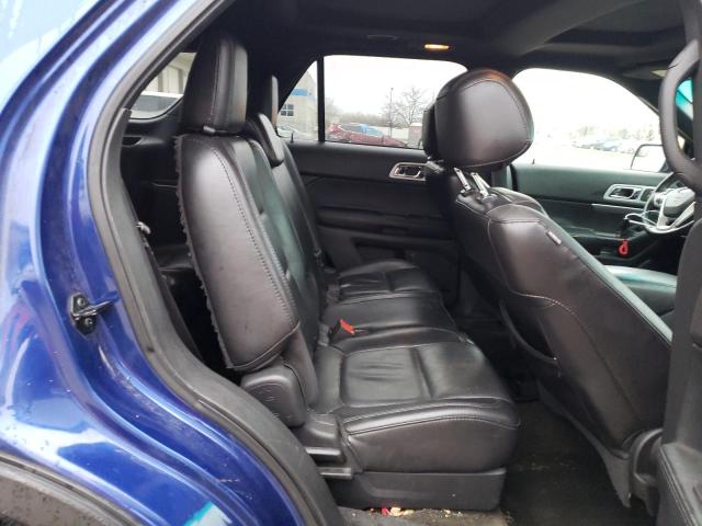 1FM5K7D86EGA21678 - 2014 FORD EXPLORER XLT BLUE photo 11