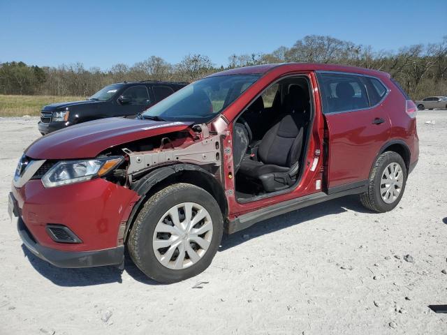 JN8AT2MT3GW025126 - 2016 NISSAN ROGUE S BURGUNDY photo 1