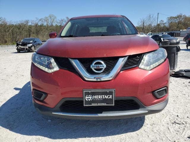 JN8AT2MT3GW025126 - 2016 NISSAN ROGUE S BURGUNDY photo 5