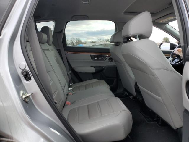 2HKRW2H87KH670369 - 2019 HONDA CR-V EXL SILVER photo 10