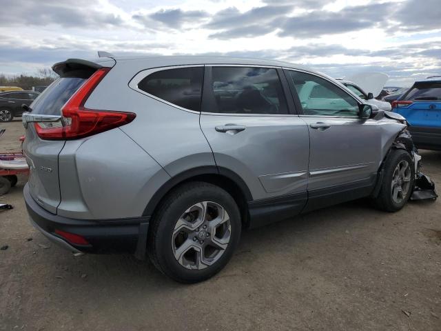 2HKRW2H87KH670369 - 2019 HONDA CR-V EXL SILVER photo 3