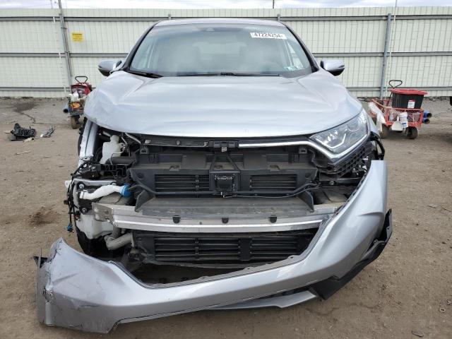 2HKRW2H87KH670369 - 2019 HONDA CR-V EXL SILVER photo 5