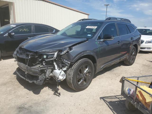 4S4BTGHDXL3239411 - 2020 SUBARU OUTBACK ONYX EDITION XT GRAY photo 1