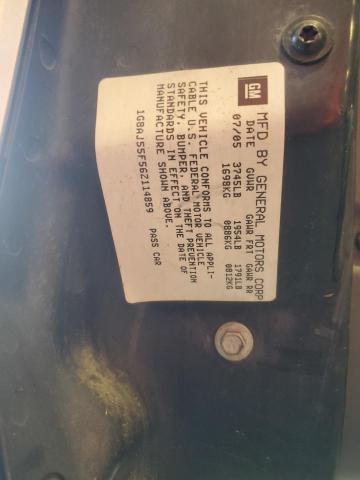 1G8AJ55F56Z114859 - 2006 SATURN ION LEVEL 2 银色 照片 12