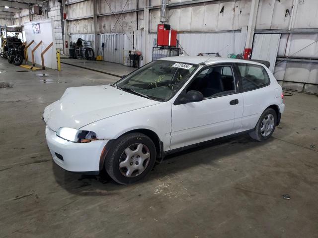 2HGEH2355PH523975 - 1993 HONDA CIVIC CX WHITE photo 1