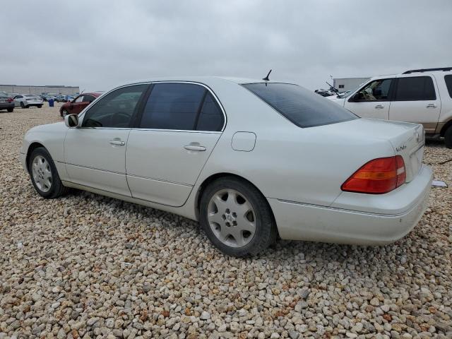 JTHBN30F310016841 - 2001 LEXUS LS 430 WHITE photo 2