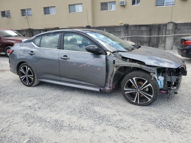 3N1AB8DV6LY233235 - 2020 NISSAN SENTRA SR GRAY photo 4