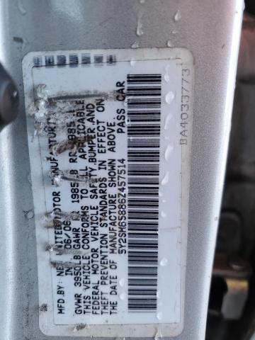 5Y2SM65886Z457514 - 2006 PONTIAC VIBE SILVER photo 12