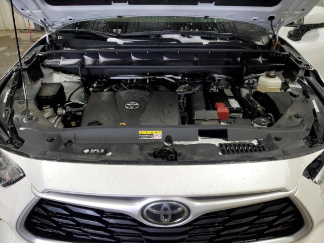 5TDGZRBH3MS541719 - 2021 TOYOTA HIGHLANDER XLE WHITE photo 12