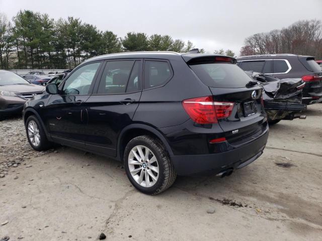 5UXWX9C58D0A15046 - 2013 BMW X3 XDRIVE28I BLACK photo 2