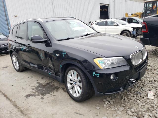 5UXWX9C58D0A15046 - 2013 BMW X3 XDRIVE28I BLACK photo 4