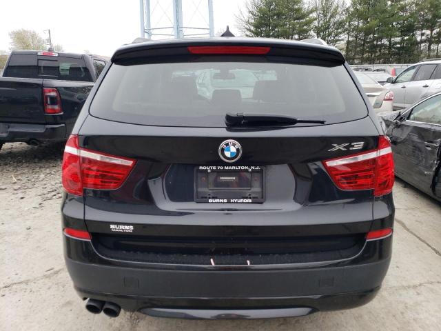 5UXWX9C58D0A15046 - 2013 BMW X3 XDRIVE28I BLACK photo 6