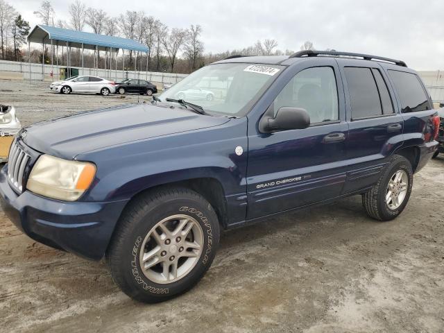 1J4GW48N14C248440 - 2004 JEEP GRAND CHER LAREDO BLUE photo 1