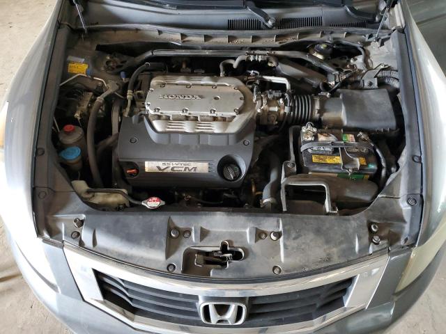 1HGCP36868A079916 - 2008 HONDA ACCORD EXL GRAY photo 11