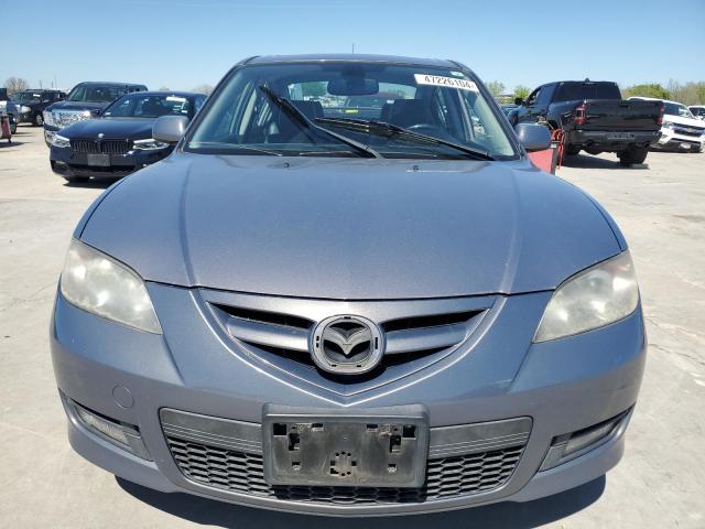 JM1BK323881828881 - 2008 MAZDA 3 S GRAY photo 5