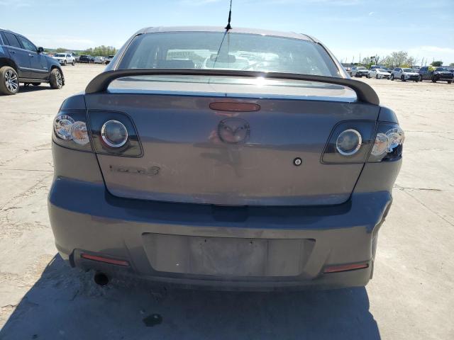 JM1BK323881828881 - 2008 MAZDA 3 S GRAY photo 6