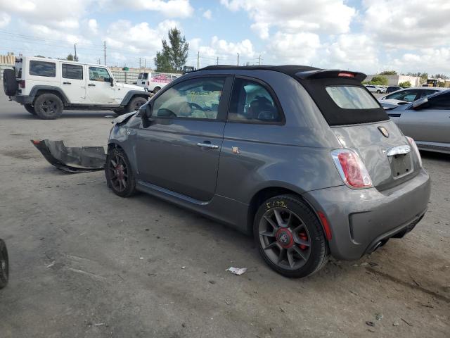 3C3CFFJH1DT707737 - 2013 FIAT 500 ABARTH GRAY photo 2