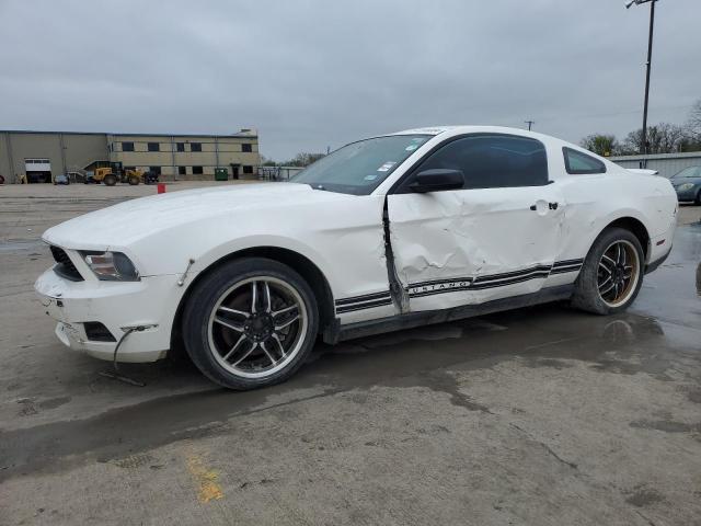 1ZVBP8AM1C5283856 - 2012 FORD MUSTANG WHITE photo 1