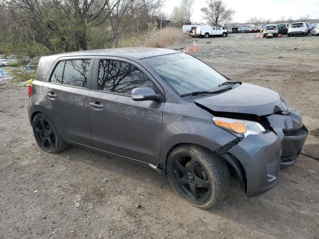 JTKKUPB45E1042180 - 2014 TOYOTA SCION XD GRAY photo 4