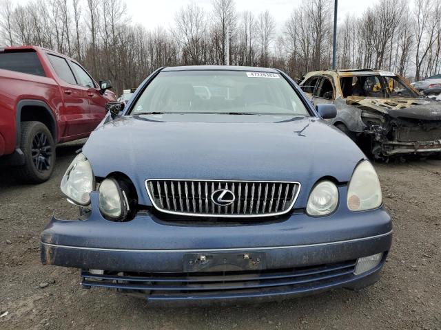 JT8BD69S030182256 - 2003 LEXUS GS 300 BLUE photo 5