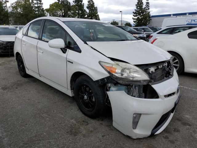 JTDKN3DU0C5395412 - 2012 TOYOTA PRIUS WHITE photo 4