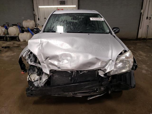 2T1KR32E37C666293 - 2007 TOYOTA COROLLA MA XR SILVER photo 5