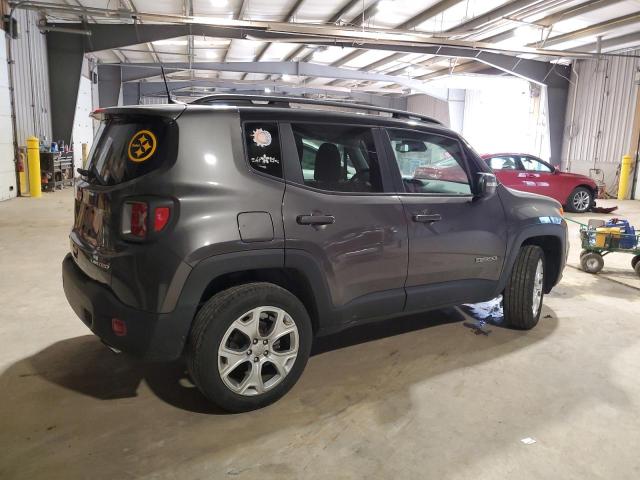 ZACNJBD15KPJ91376 - 2019 JEEP RENEGADE LIMITED CHARCOAL photo 3