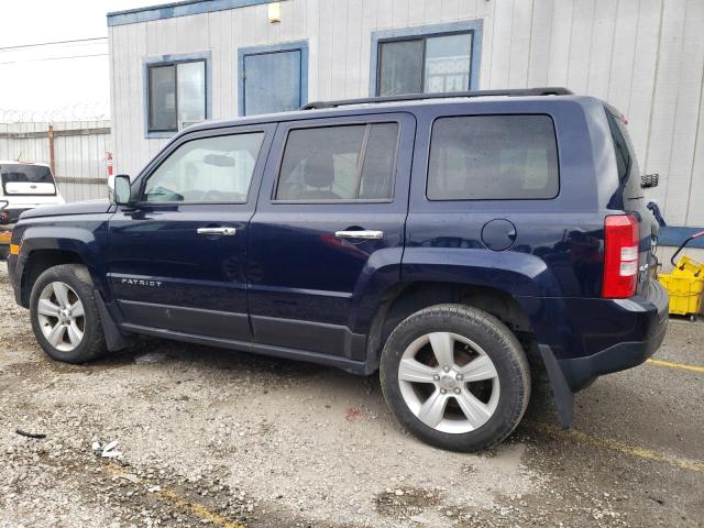 1C4NJRFB9ED762663 - 2014 JEEP PATRIOT LATITUDE BLUE photo 2