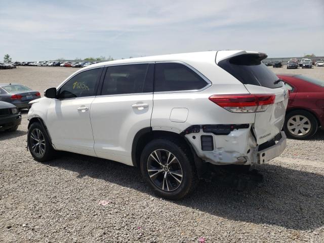 5TDZARFH1JS037322 - 2018 TOYOTA HIGHLANDER LE WHITE photo 2