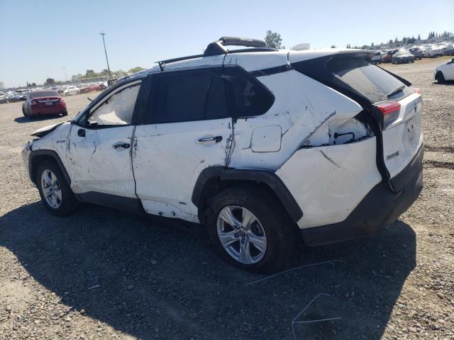 4T3RWRFV6MU044325 - 2021 TOYOTA RAV4 XLE WHITE photo 2