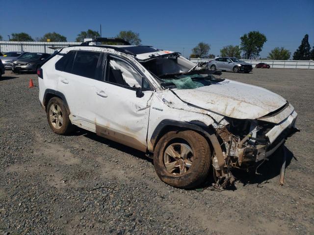 4T3RWRFV6MU044325 - 2021 TOYOTA RAV4 XLE WHITE photo 4