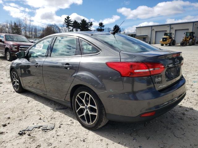 1FADP3H21JL283793 - 2018 FORD FOCUS SEL GRAY photo 2